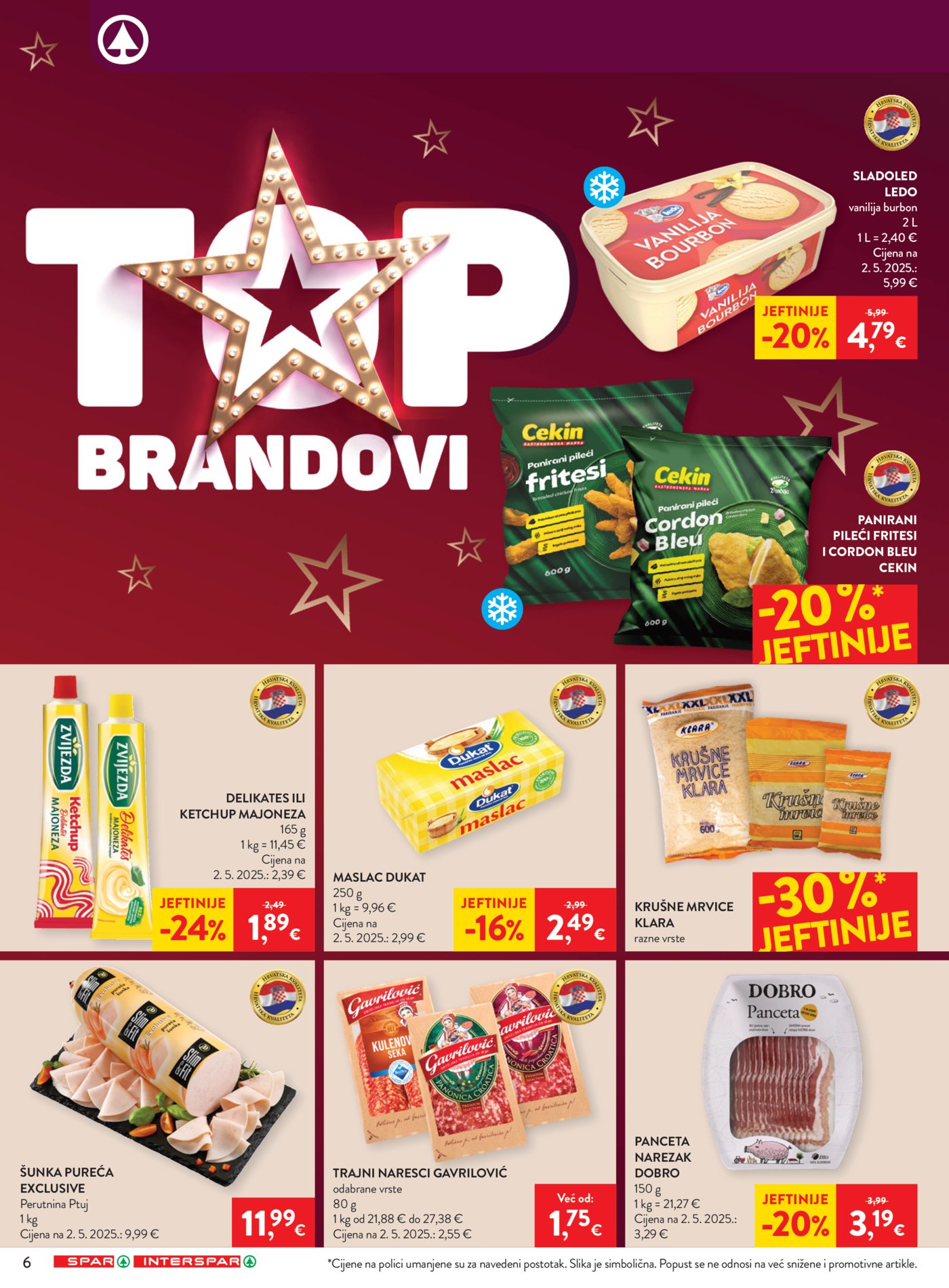 Spar Interspar katalog Akcija 12.08.-18.08.2026.