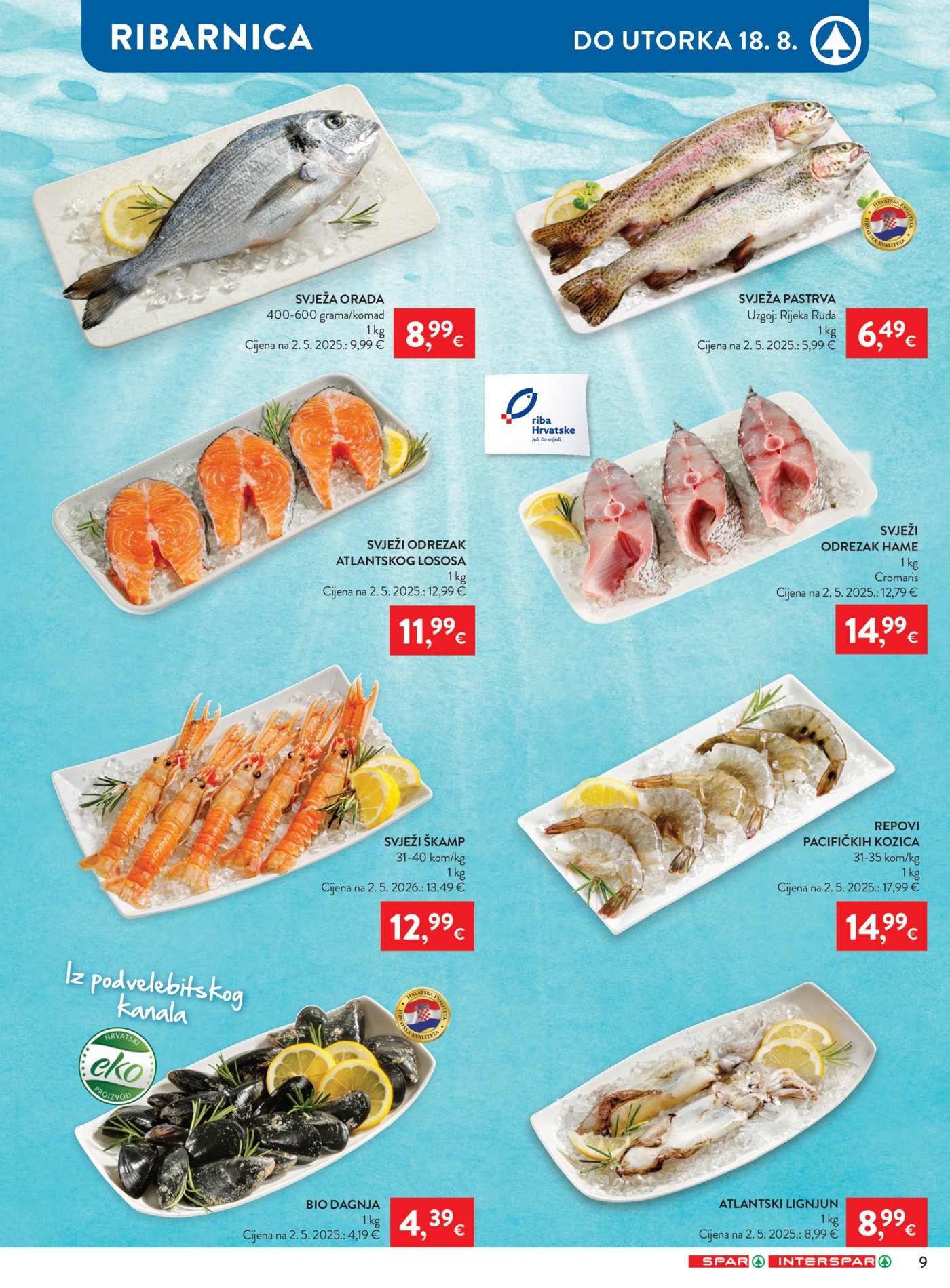 Spar Interspar katalog Akcija 12.08.-18.08.2026.