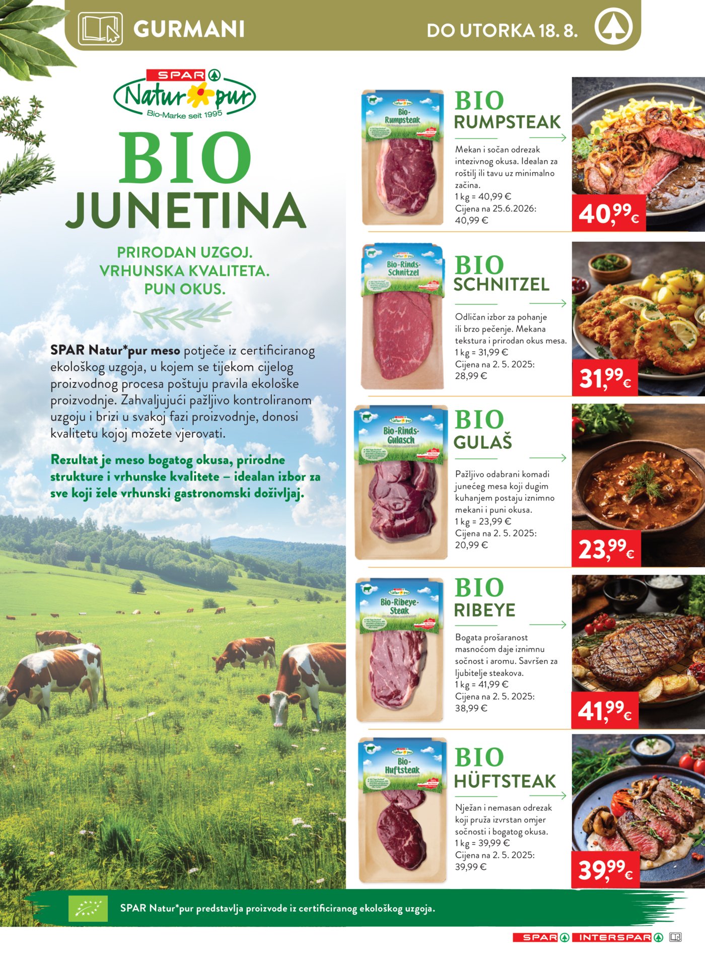 Spar Interspar katalog Akcija 12.08.-18.08.2026.