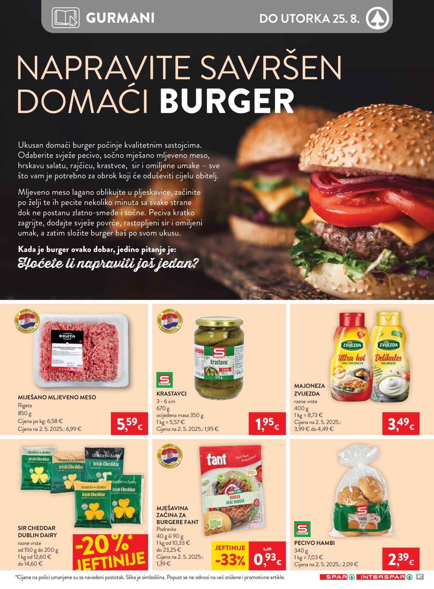 SPAR INTERSPAR katalog Akcija 19.08. - 25.08.2026.