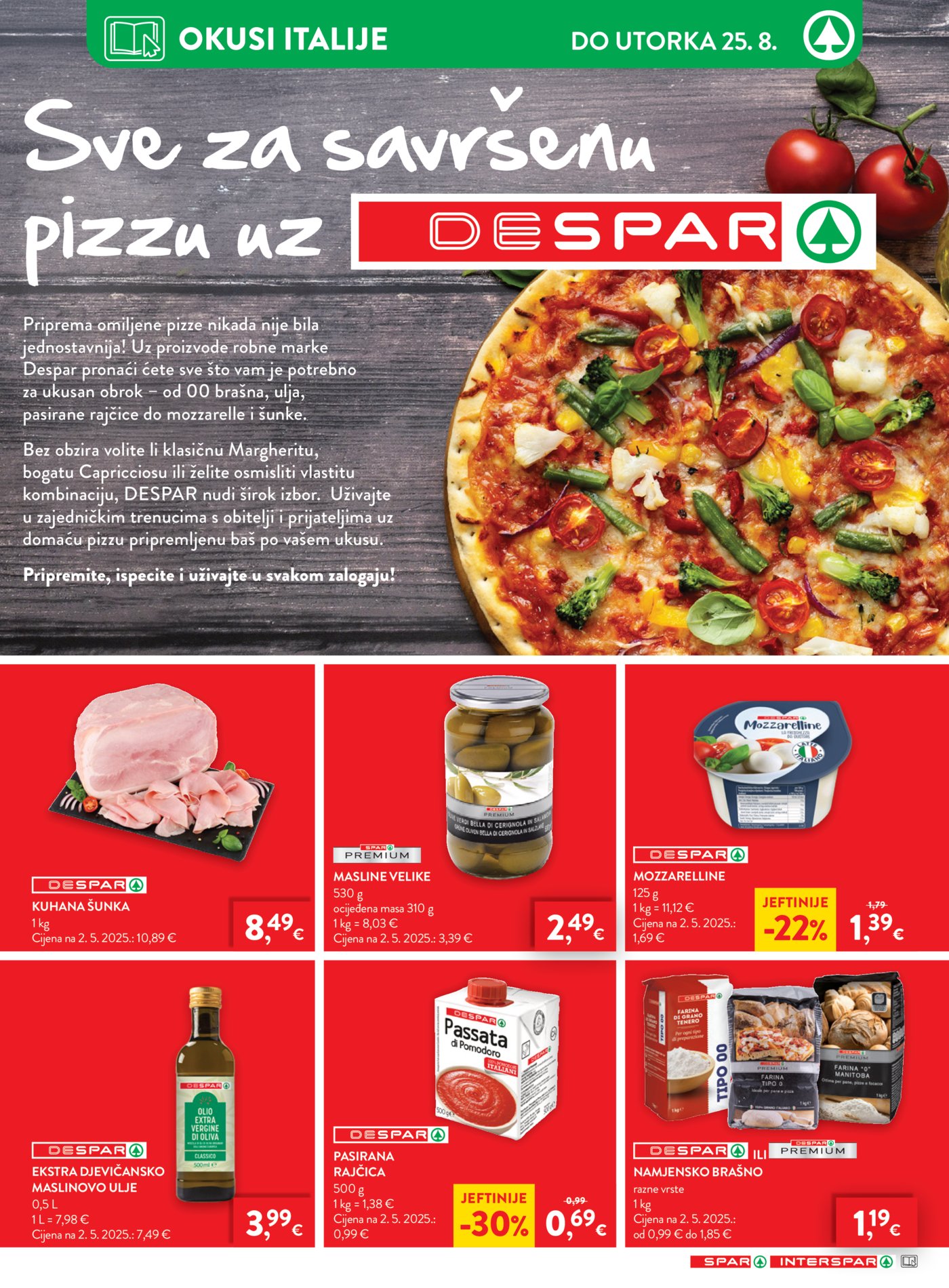 SPAR INTERSPAR katalog Akcija 19.08. - 25.08.2026.