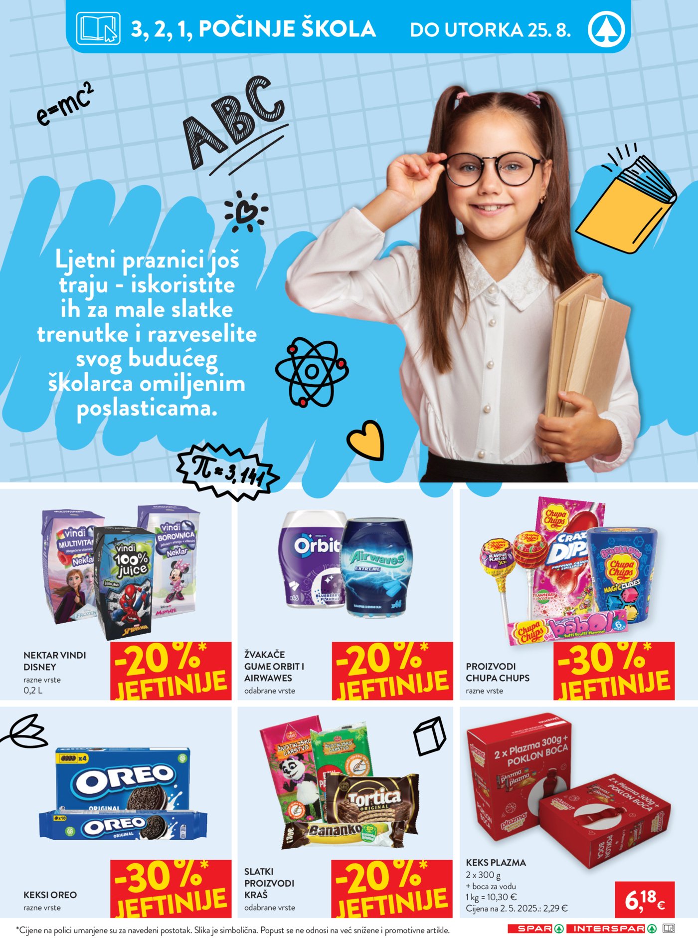 SPAR INTERSPAR katalog Akcija 19.08. - 25.08.2026.