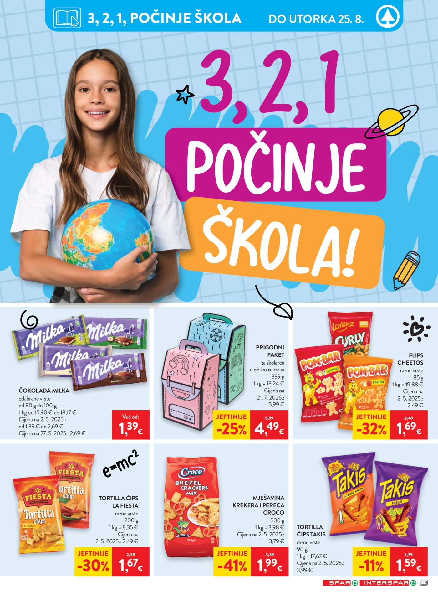 SPAR INTERSPAR katalog Akcija 19.08. - 25.08.2026.