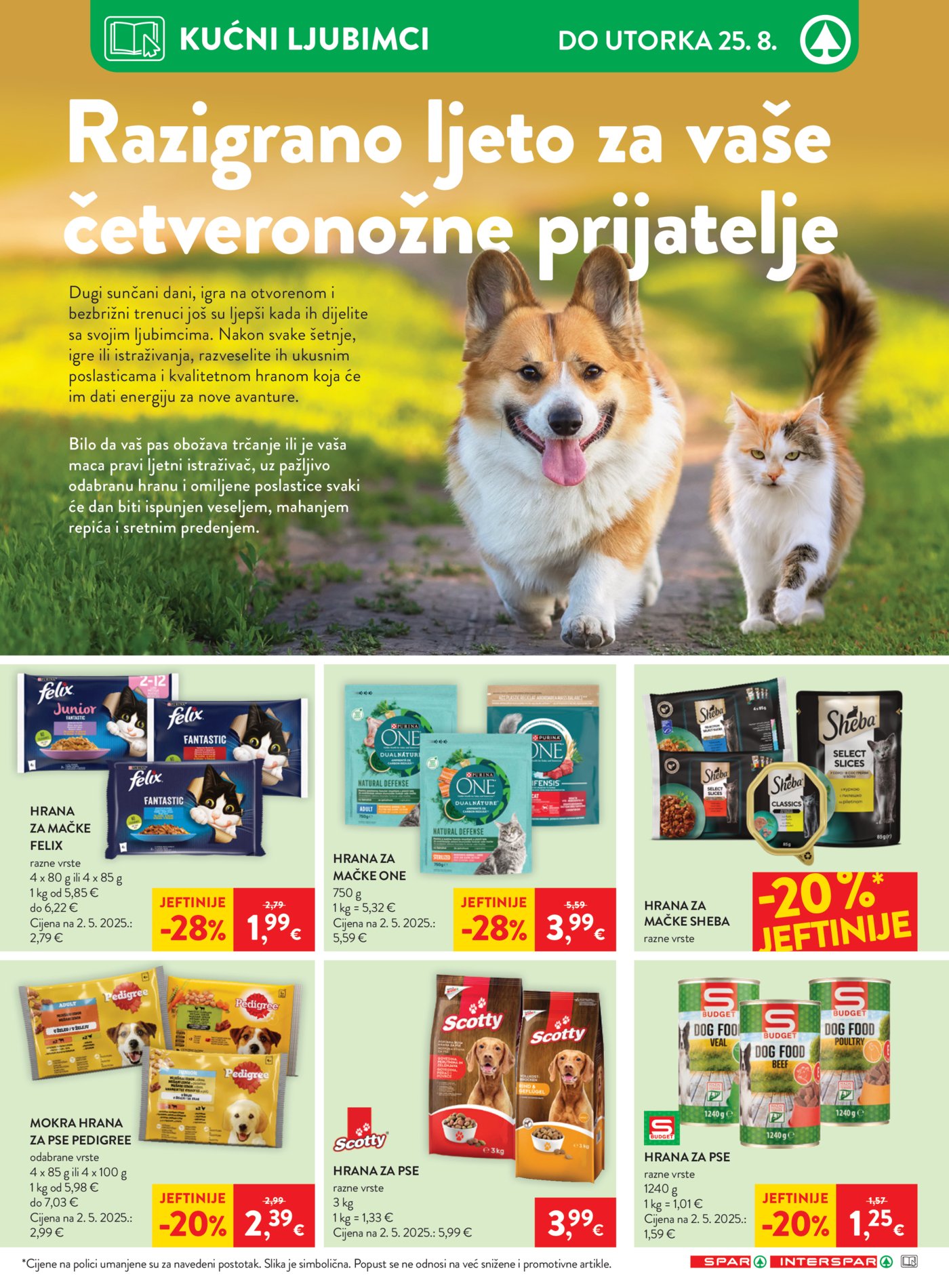 SPAR INTERSPAR katalog Akcija 19.08. - 25.08.2026.