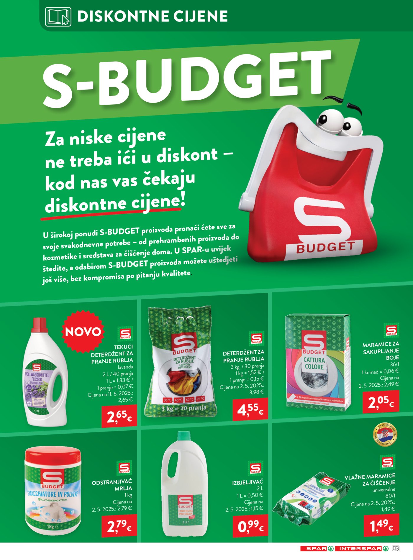 SPAR INTERSPAR katalog Akcija 19.08. - 25.08.2026.