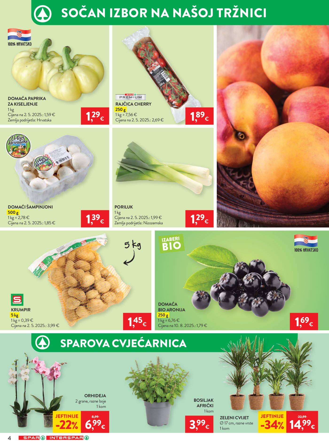 SPAR INTERSPAR katalog Akcija 19.08. - 25.08.2026.