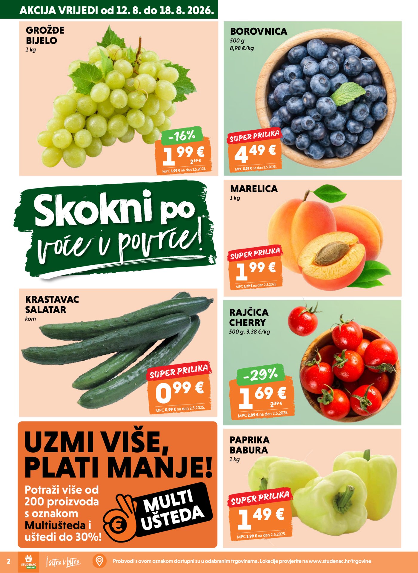 Studenac katalog Akcija 12.08.-25.08.2026.