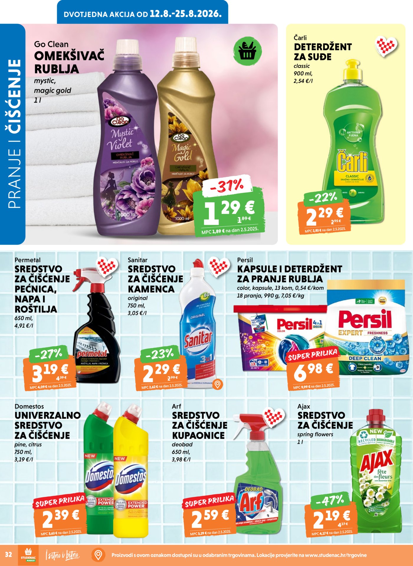 Studenac katalog Akcija 12.08.-25.08.2026.