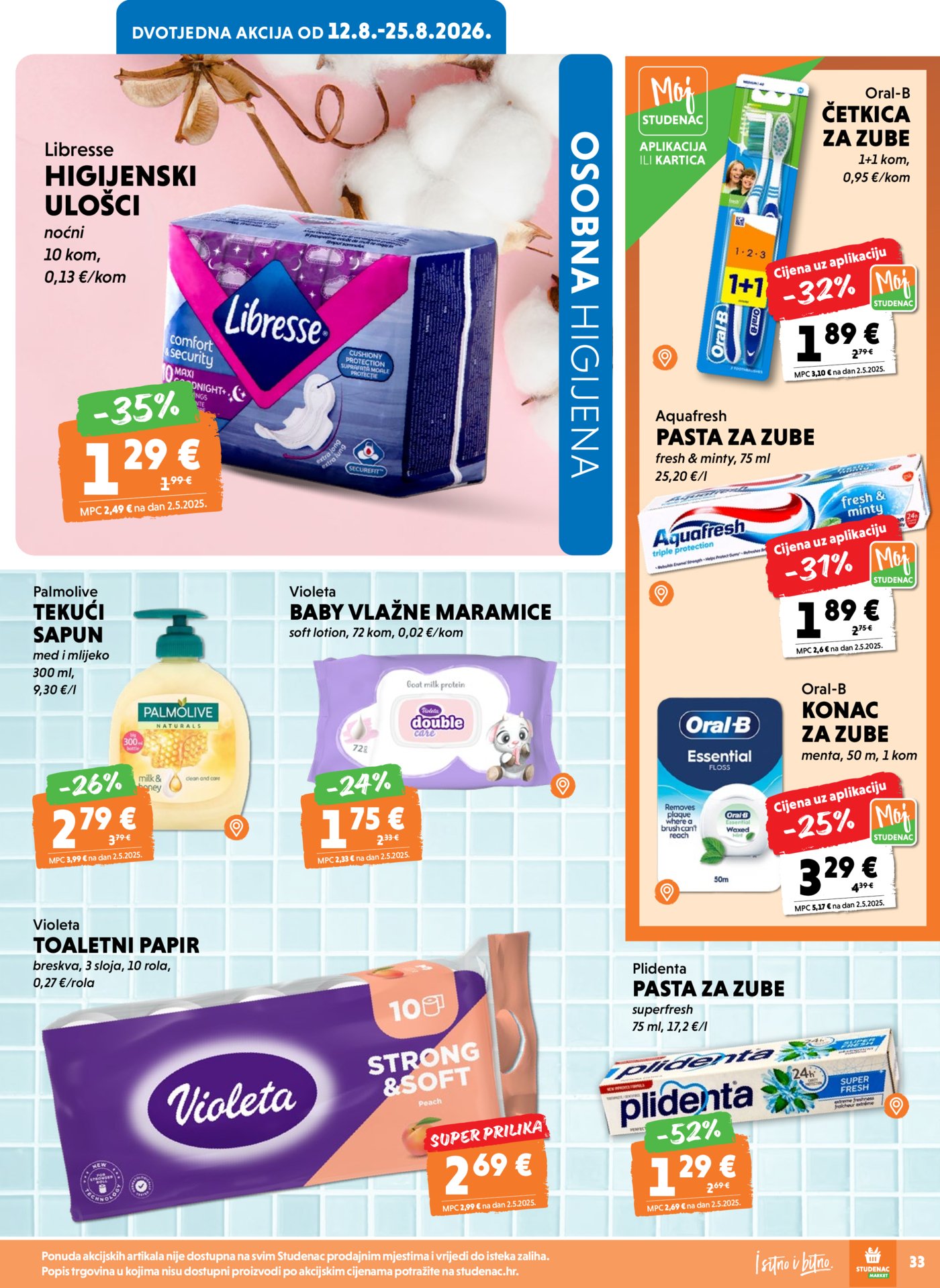Studenac katalog Akcija 12.08.-25.08.2026.