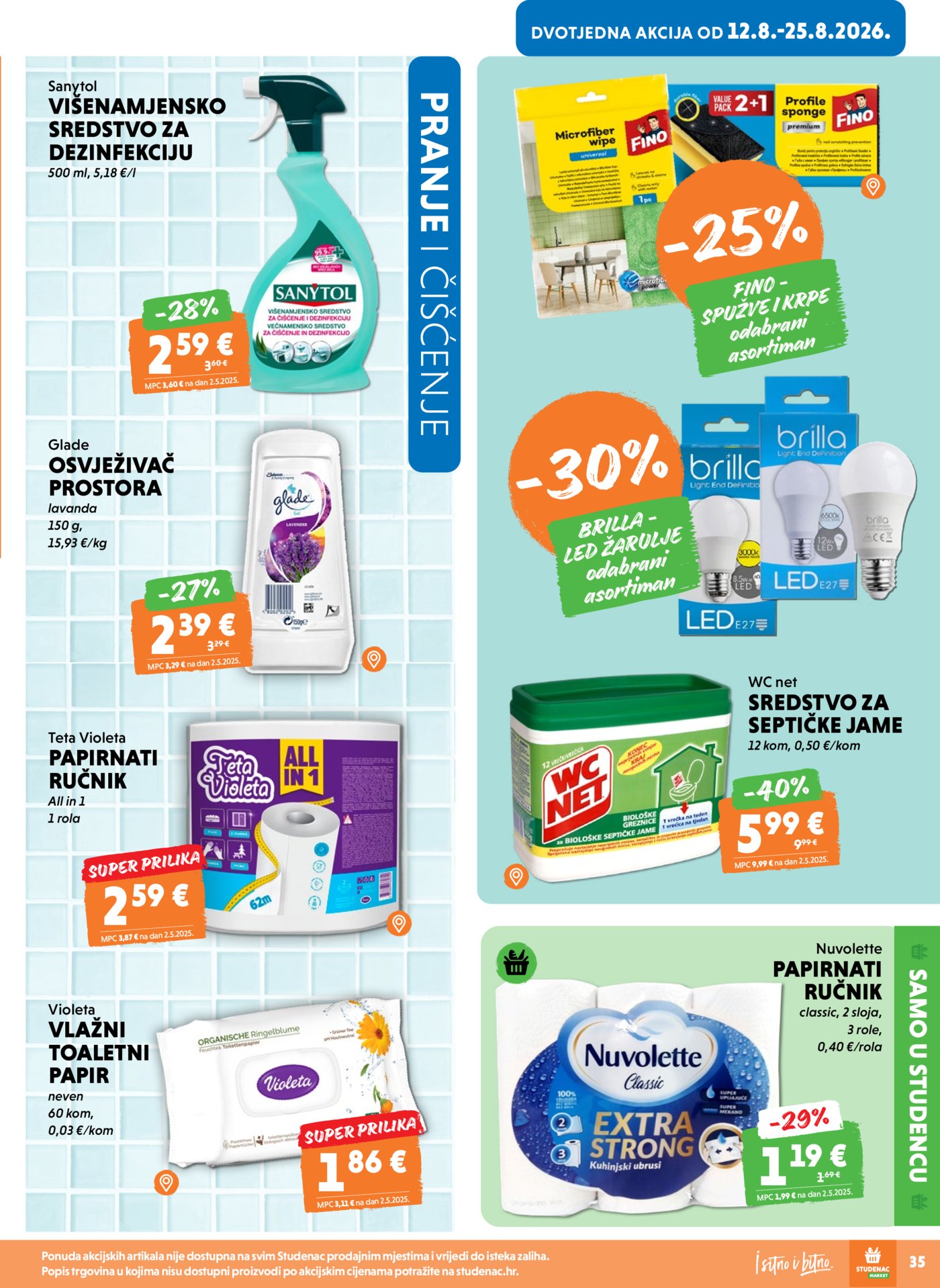 Studenac katalog Akcija 12.08.-25.08.2026.