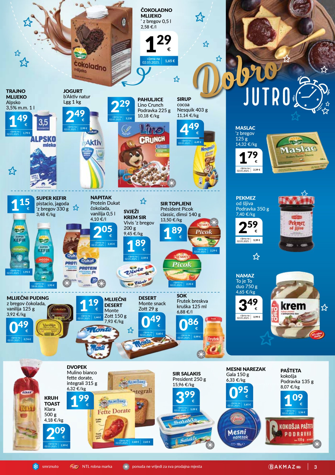 Bakmaz katalog Akcija 02.09. - 08.09.2026.