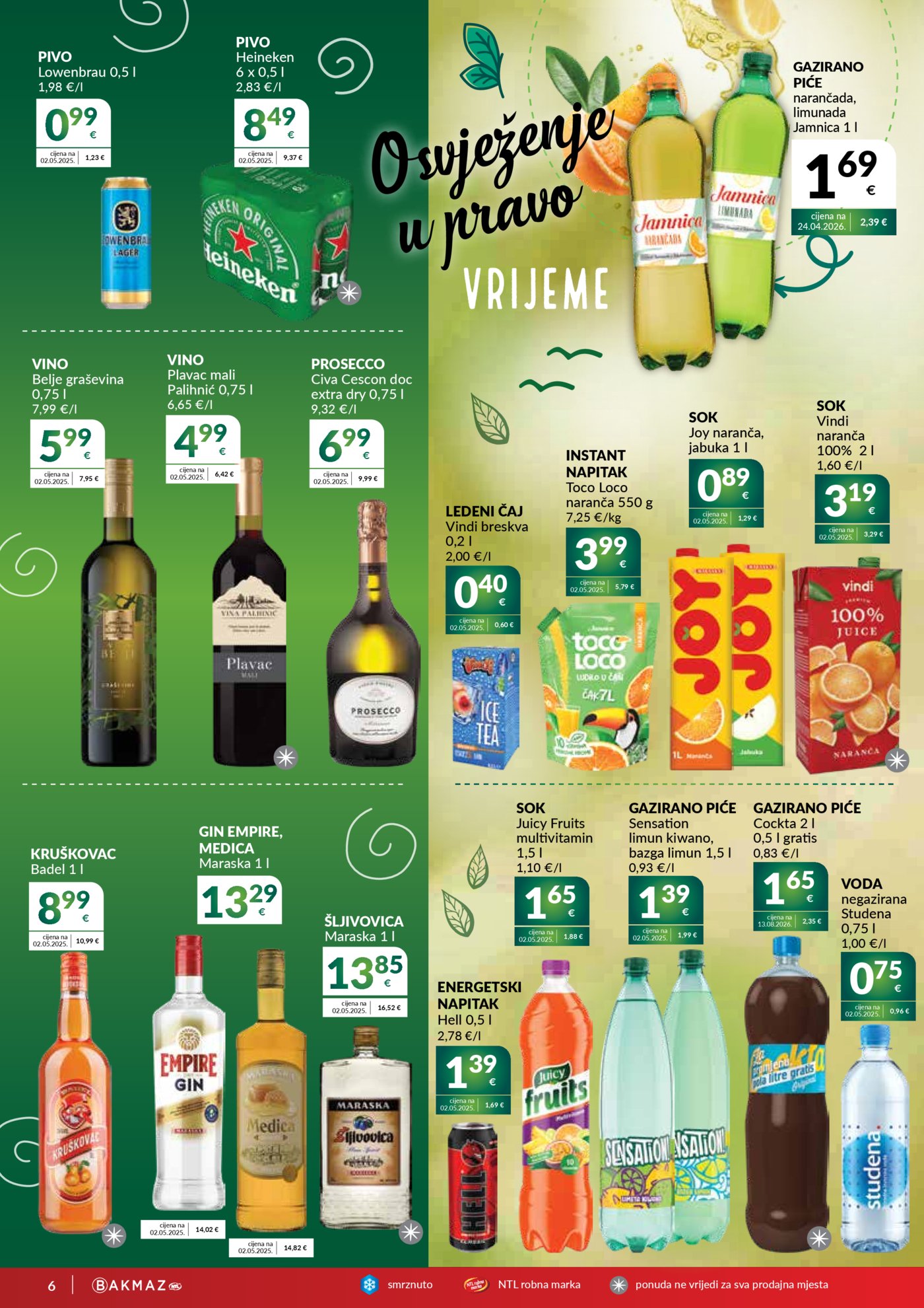 Bakmaz katalog Akcija 02.09. - 08.09.2026.