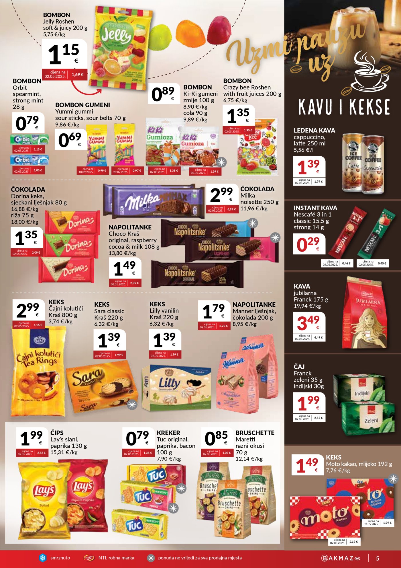 Bakmaz katalog Akcija 19.08.-25.08.2026.