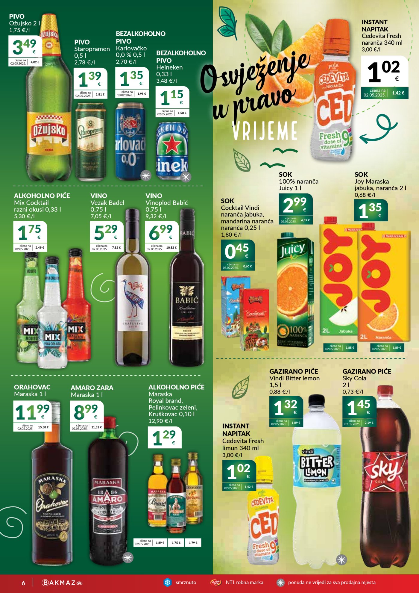 Bakmaz katalog Akcija 19.08.-25.08.2026.