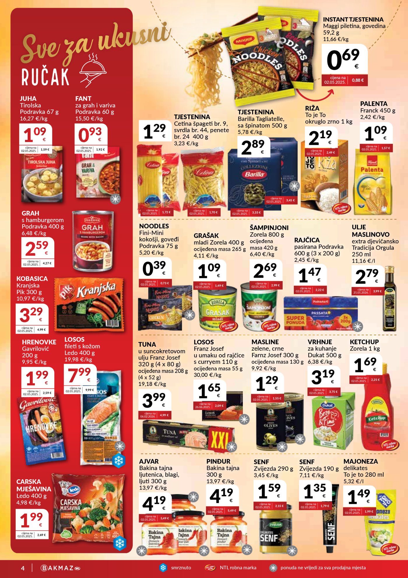 Bakmaz katalog Akcija 26.08.-01.09.2026.