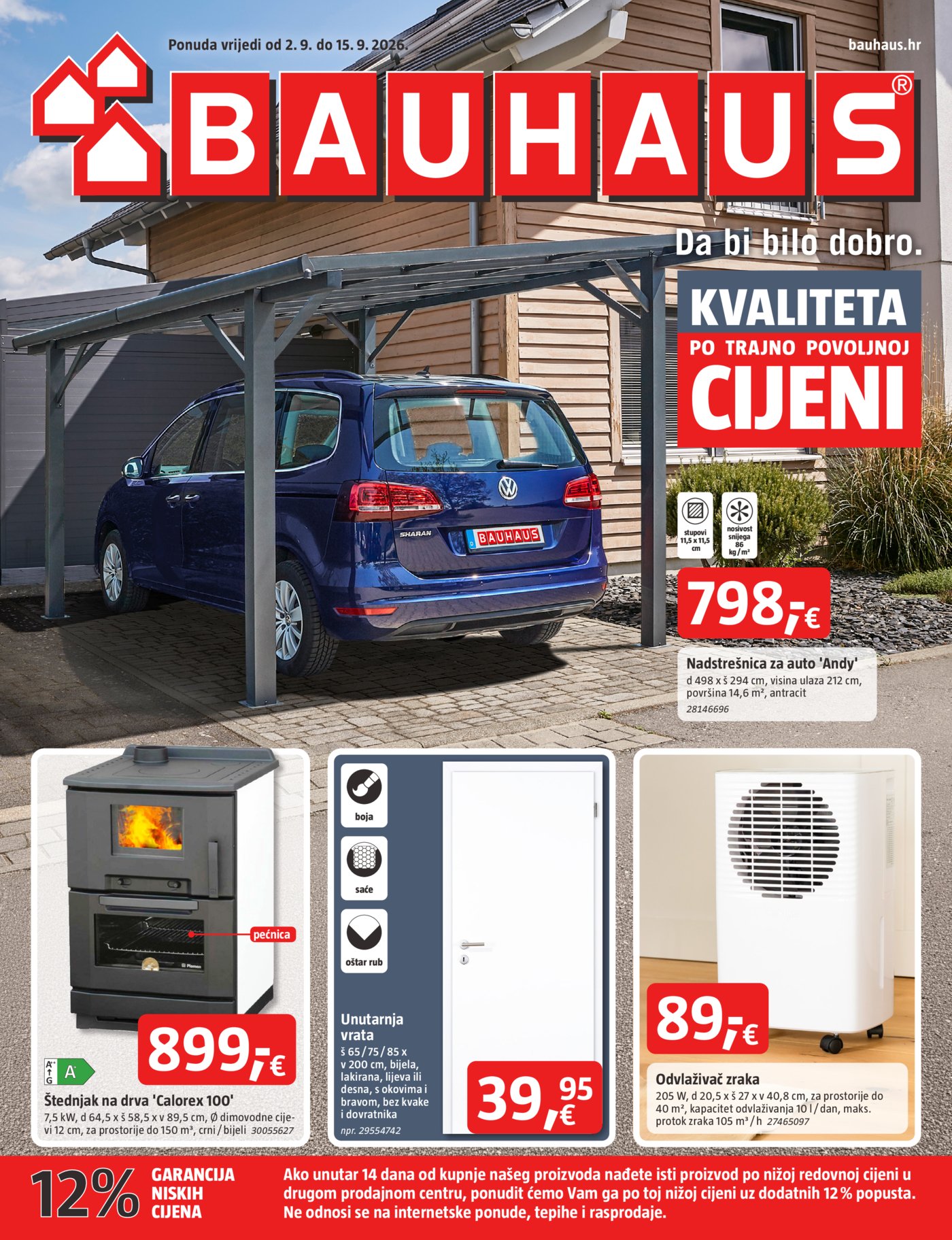 Bauhaus katalog Akcija 02.09. - 15.09.2026.
