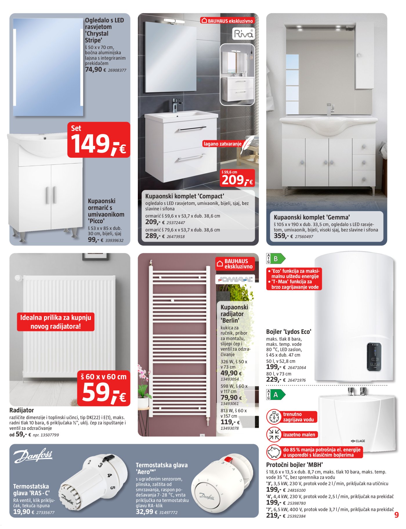 Bauhaus katalog Akcija 19.08.-01.09. 2026.