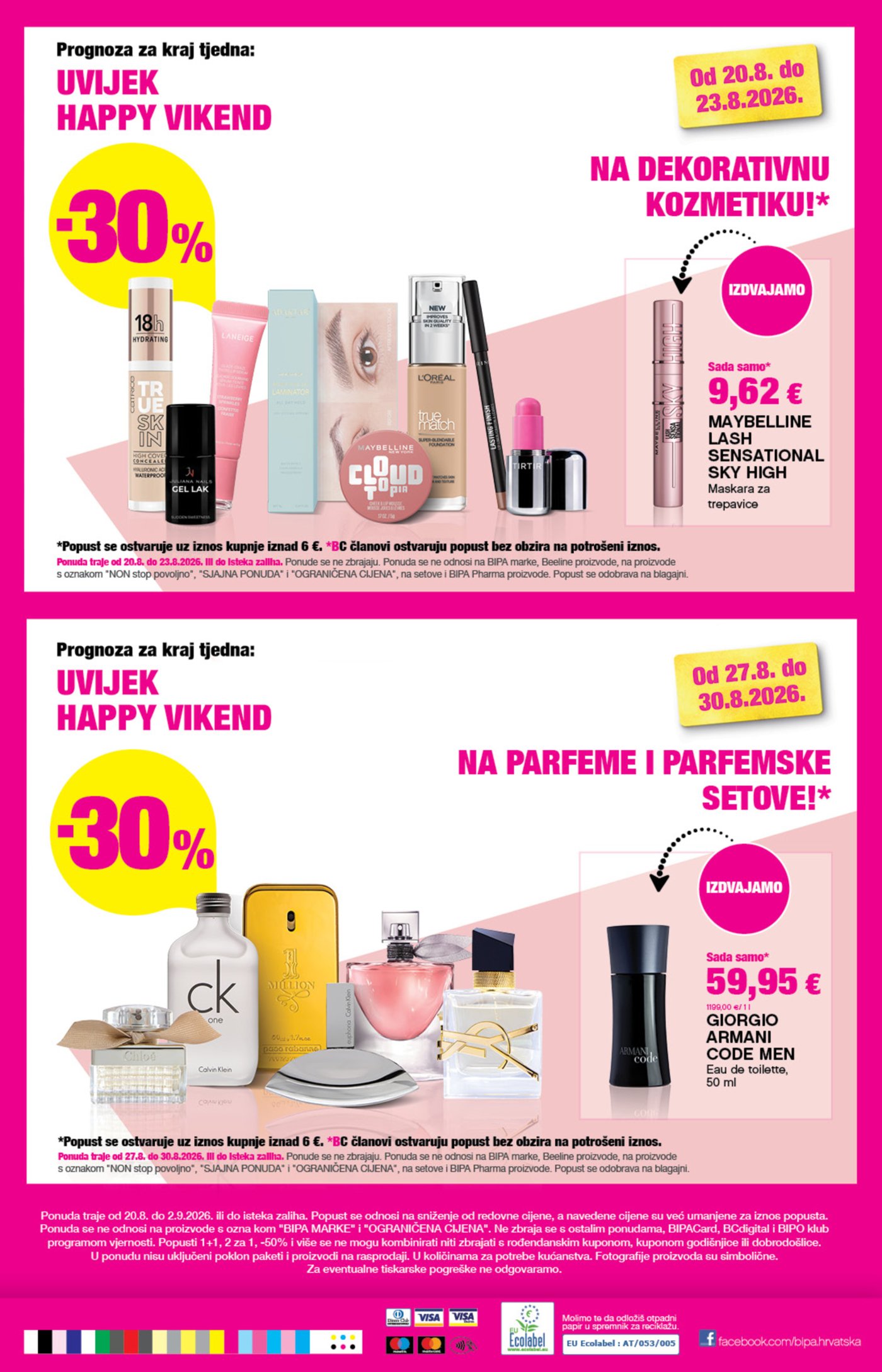 Bipa katalog Akcija 20.08.-02.09.2026.