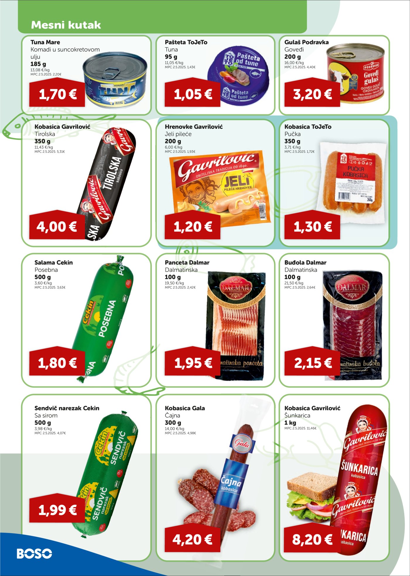Boso katalog Akcija 27.08. - 09.09.2026.
