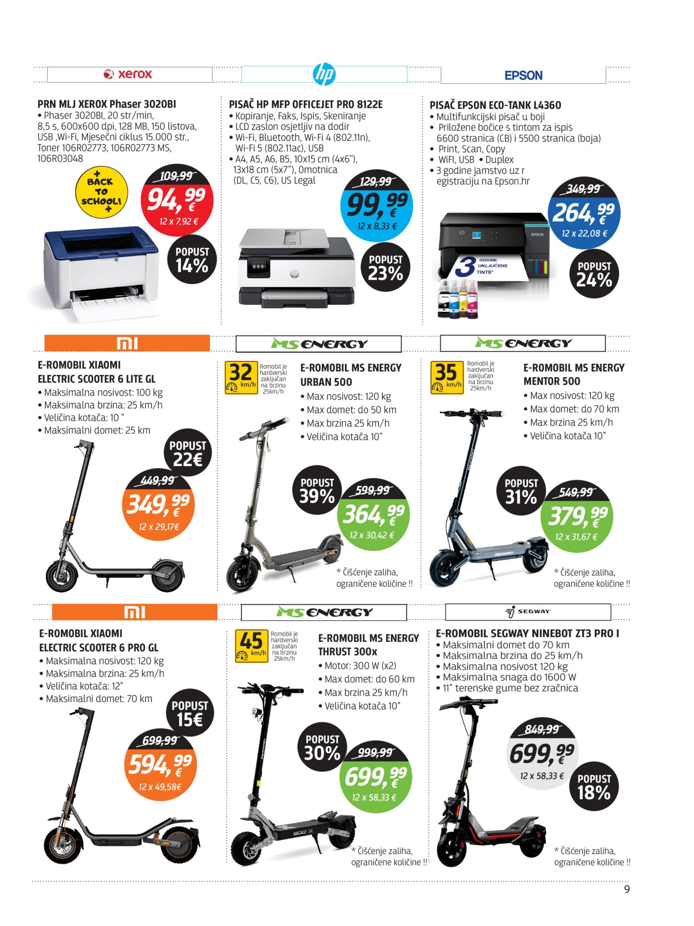 Centar tehnike katalog Akcija 31.08. - 20.09.2026.