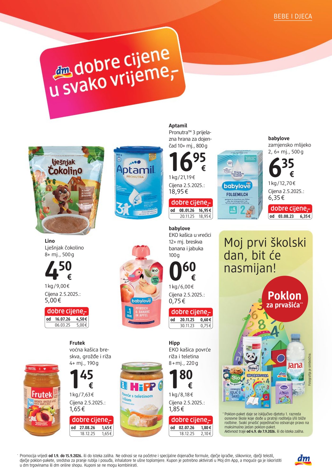 dm katalog Akcija 01.09.-15.09.2026.