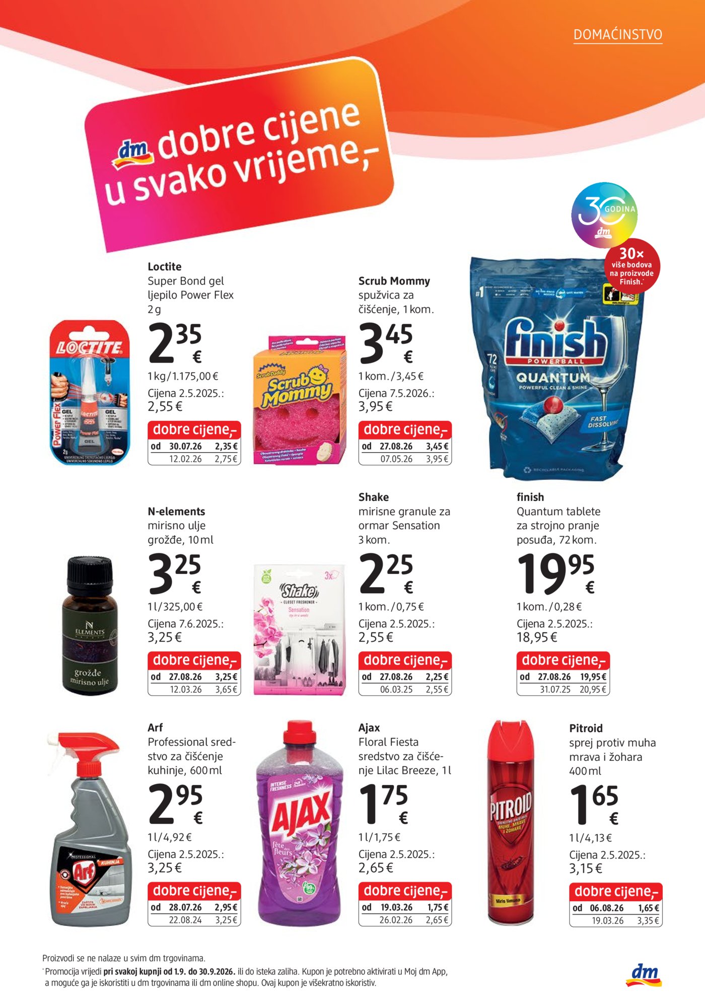 dm katalog Akcija 01.09.-15.09.2026.