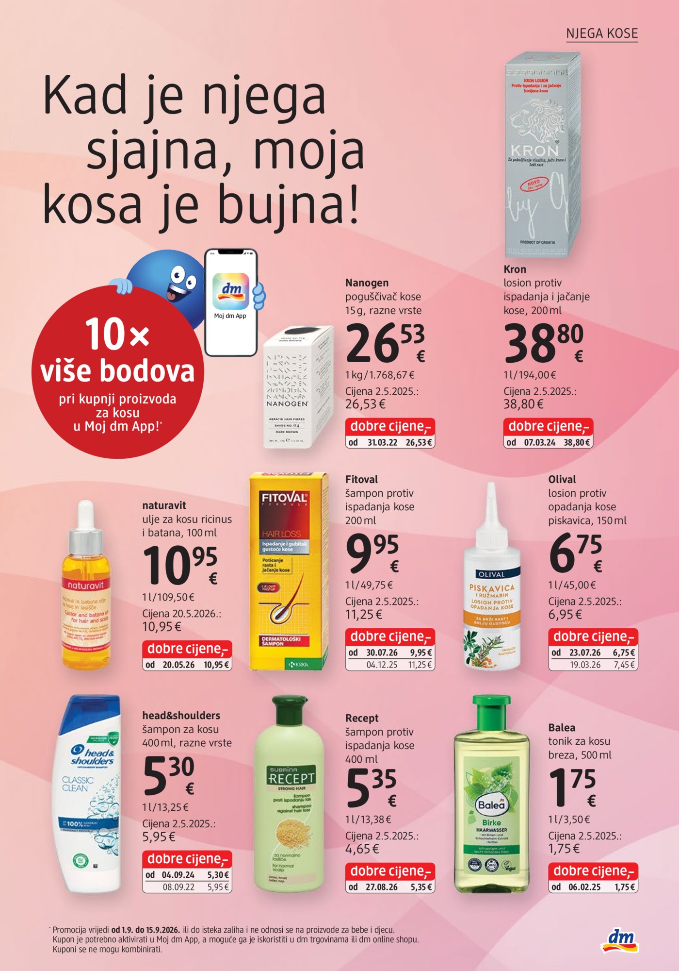 dm katalog Akcija 01.09.-15.09.2026.