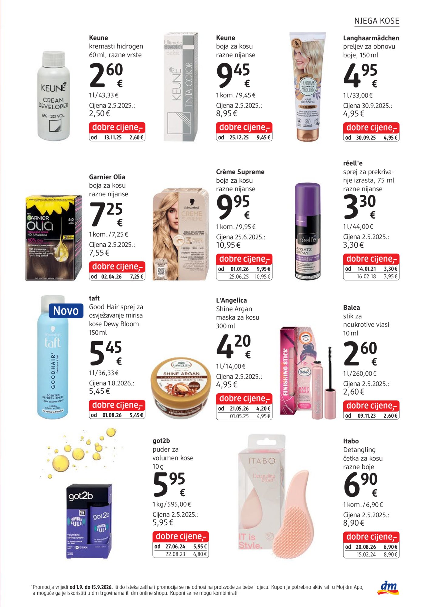 dm katalog Akcija 01.09.-15.09.2026.