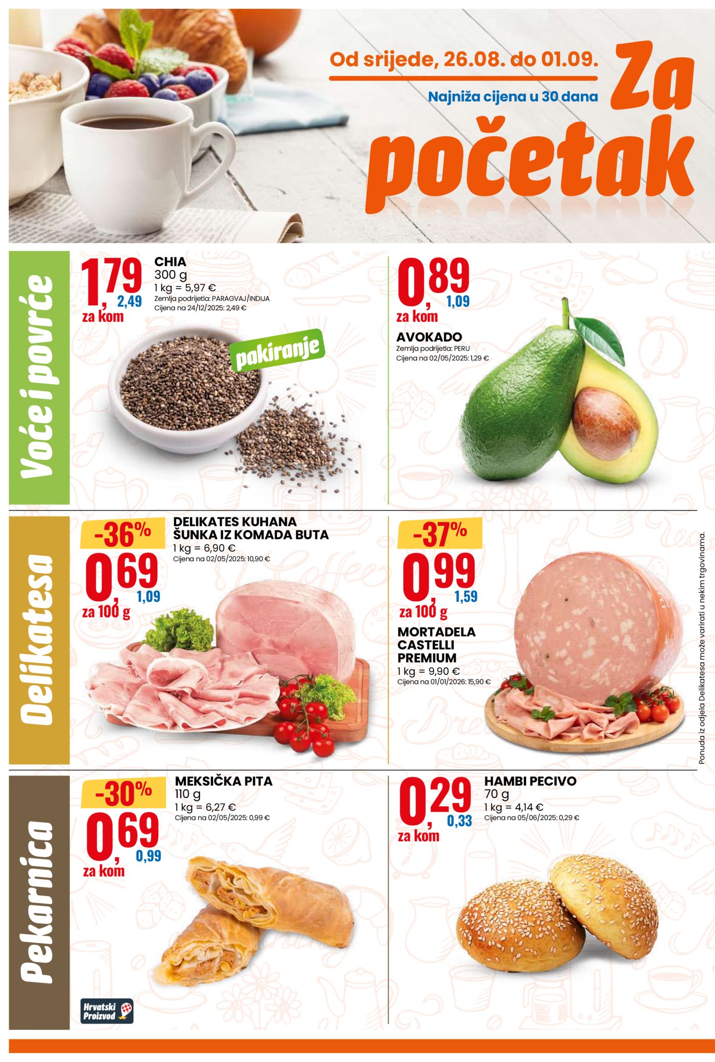 Eurospin katalog Pametna kupnja 26.08. - 01.09.2026.