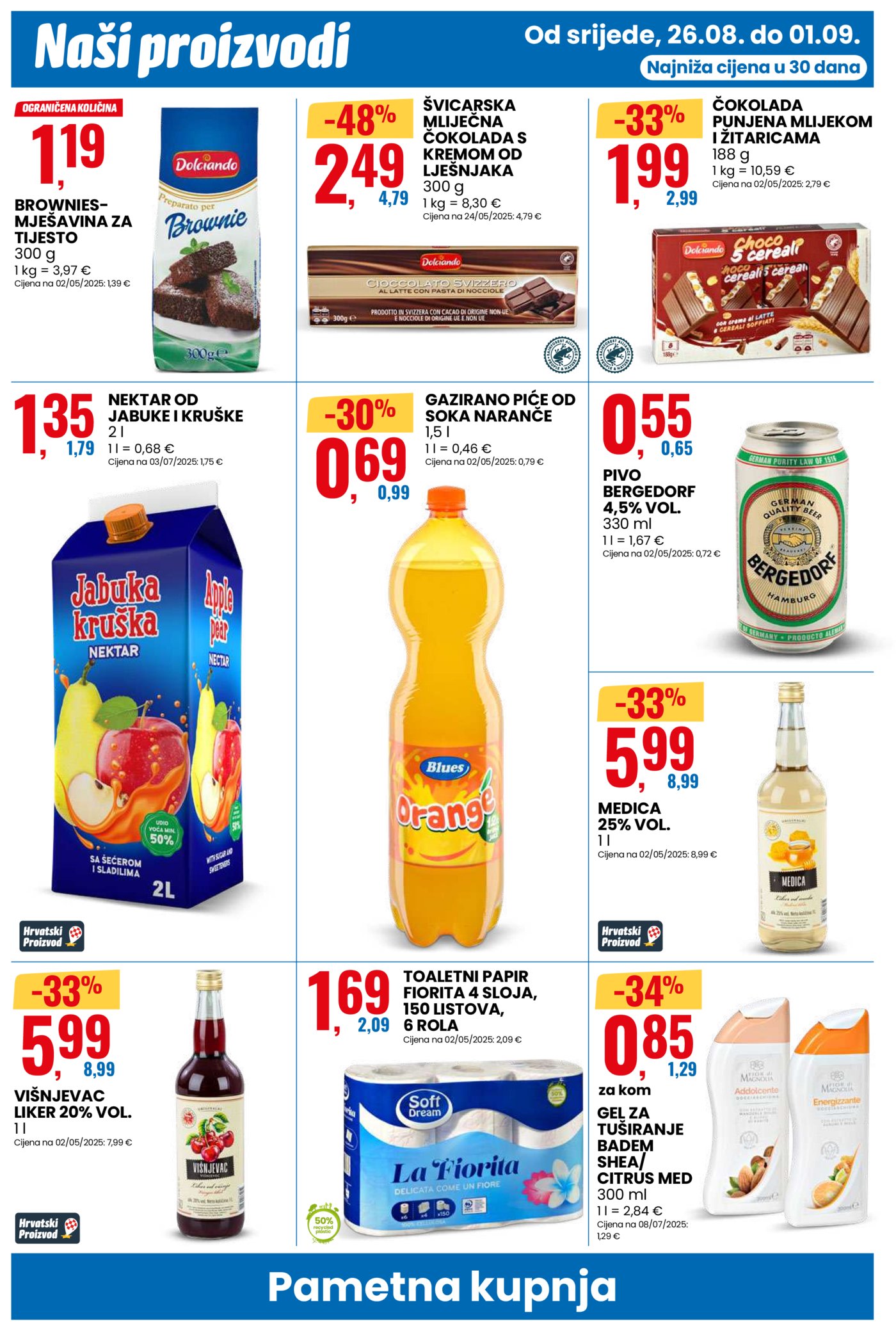 Eurospin katalog Pametna kupnja 26.08. - 01.09.2026.