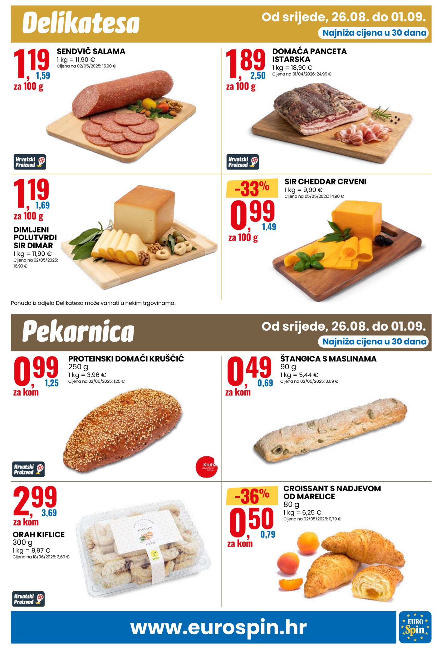 Eurospin katalog Pametna kupnja 26.08. - 01.09.2026.