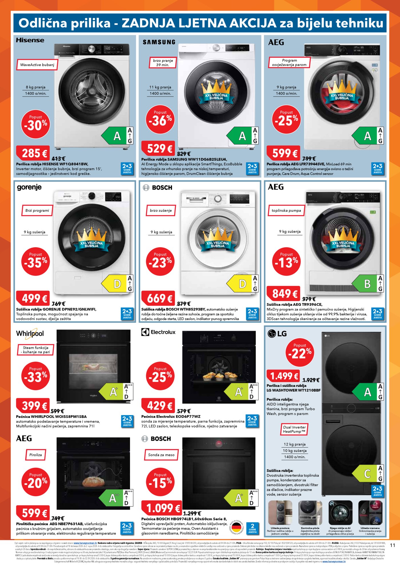 Harvey Norman katalog Akcija 18.08. - 02.09.2026.
