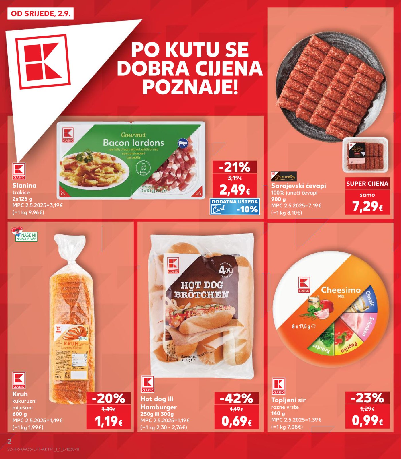 Kaufland katalog Akcija 02.09. - 08.09.2026.