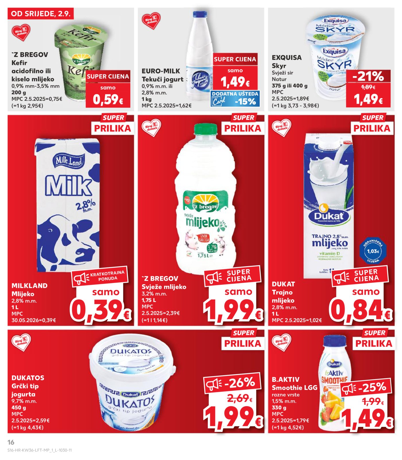 Kaufland katalog Akcija 02.09. - 08.09.2026.