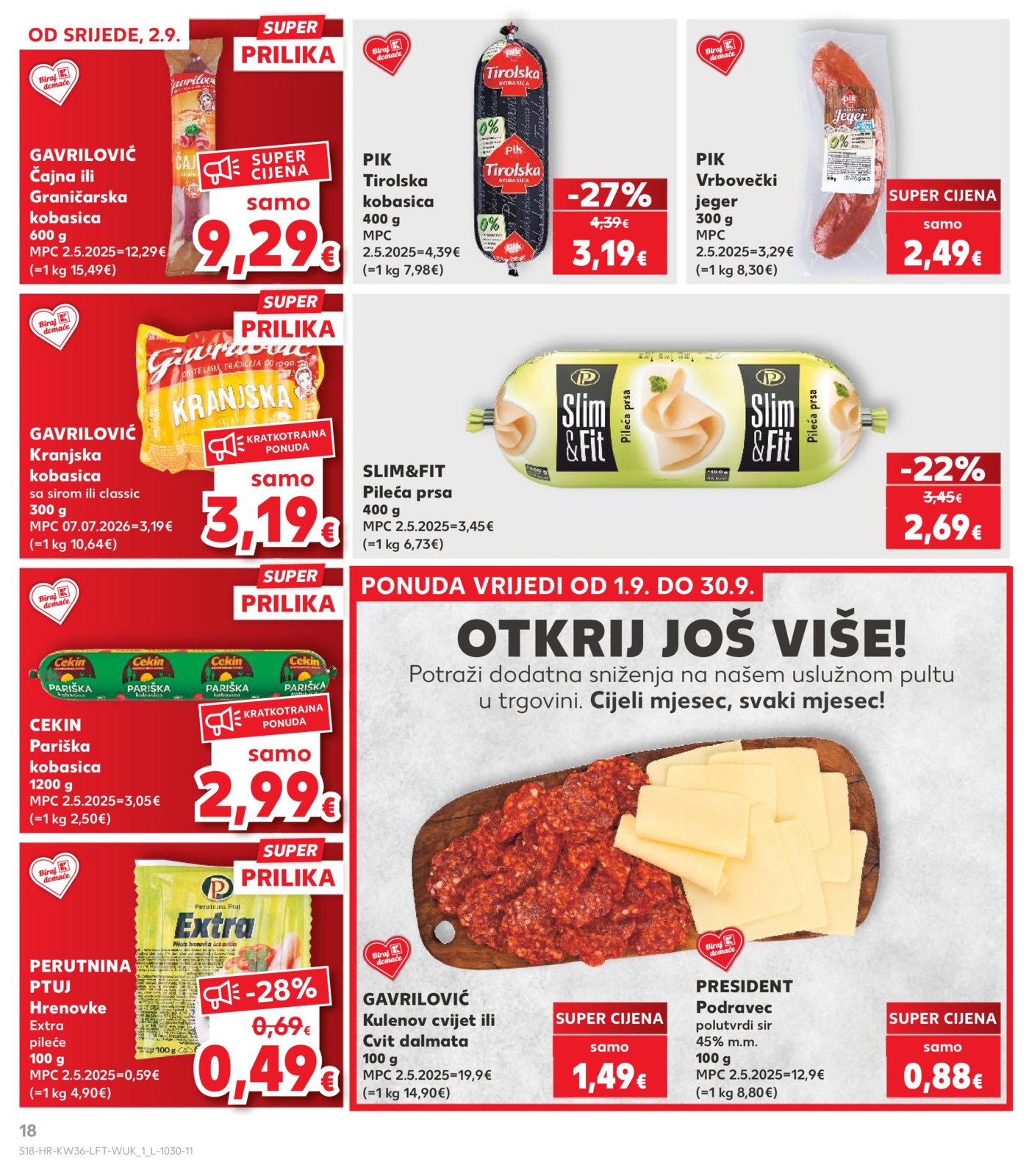 Kaufland katalog Akcija 02.09. - 08.09.2026.