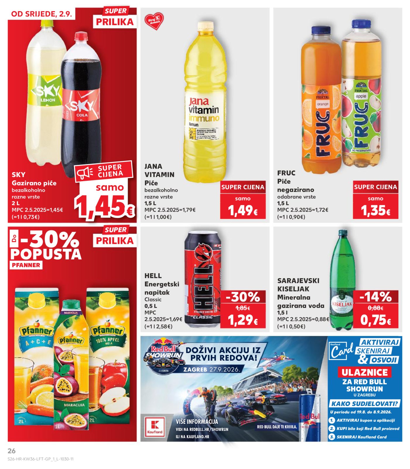 Kaufland katalog Akcija 02.09. - 08.09.2026.