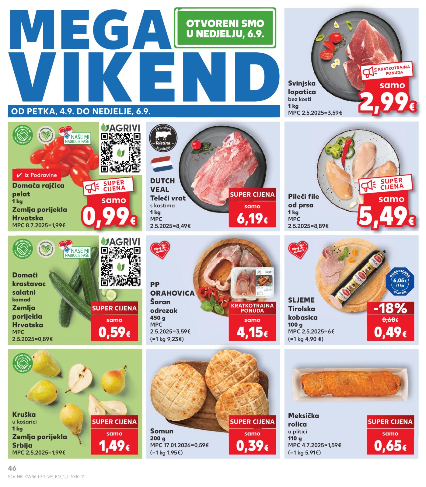 Kaufland katalog Akcija 02.09. - 08.09.2026.