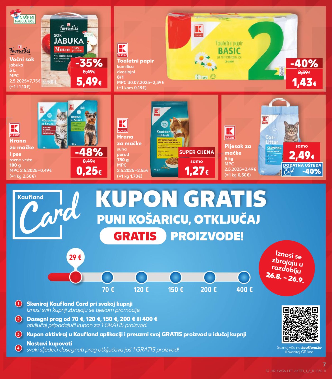 Kaufland katalog Akcija 02.09. - 08.09.2026.