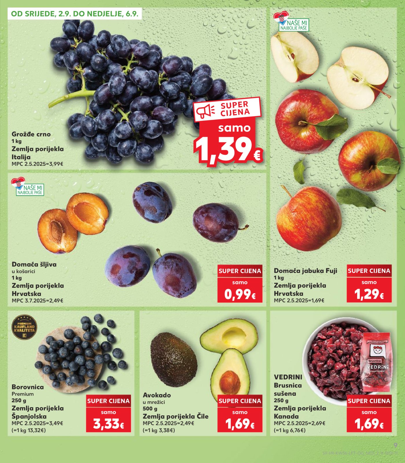 Kaufland katalog Akcija 02.09. - 08.09.2026.