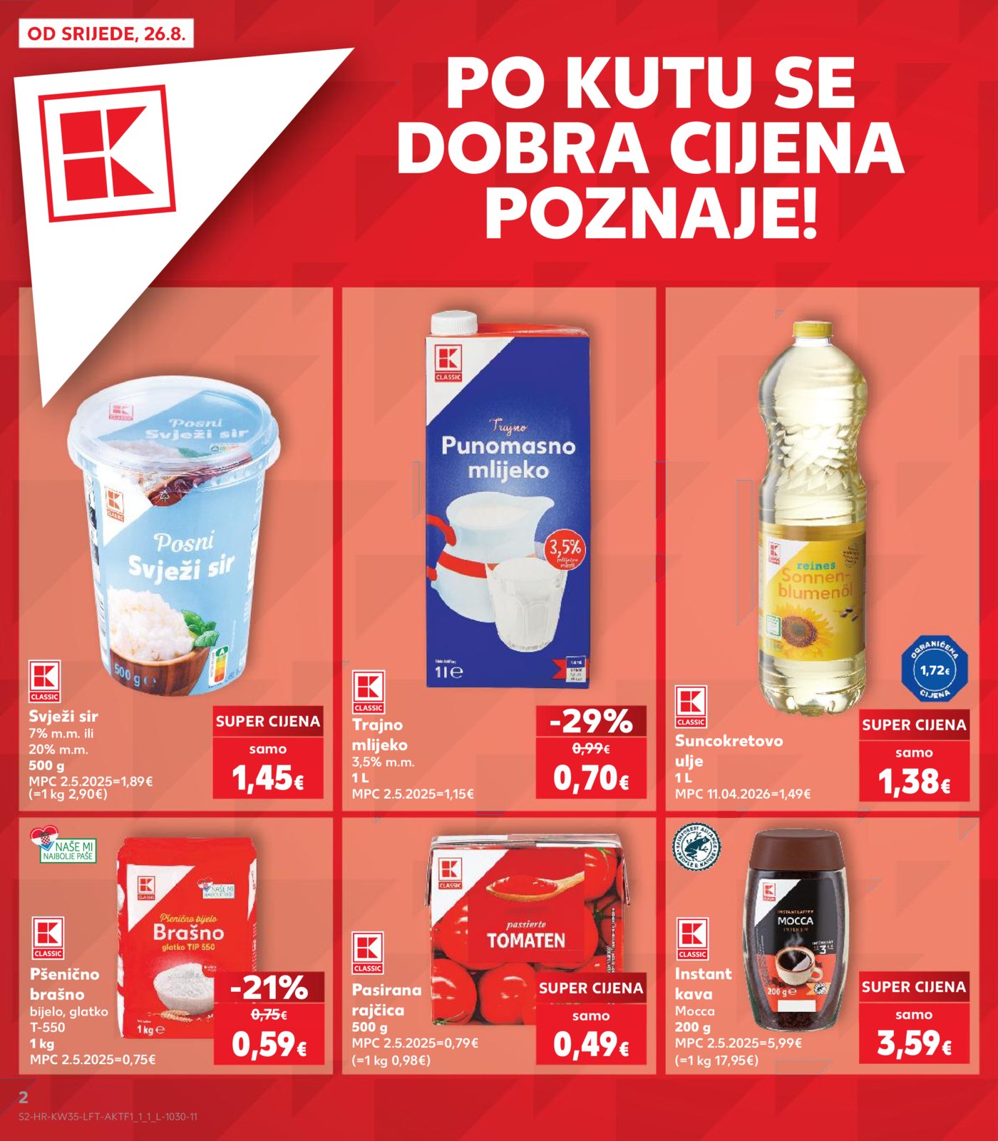 Kaufland katalog Akcija 26.08.-01.09.2026.