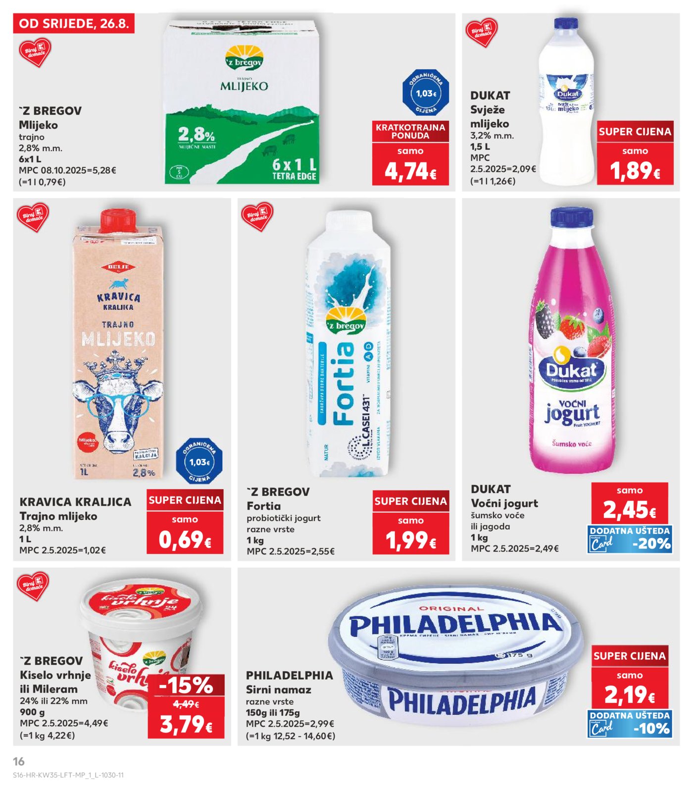 Kaufland katalog Akcija 26.08.-01.09.2026.