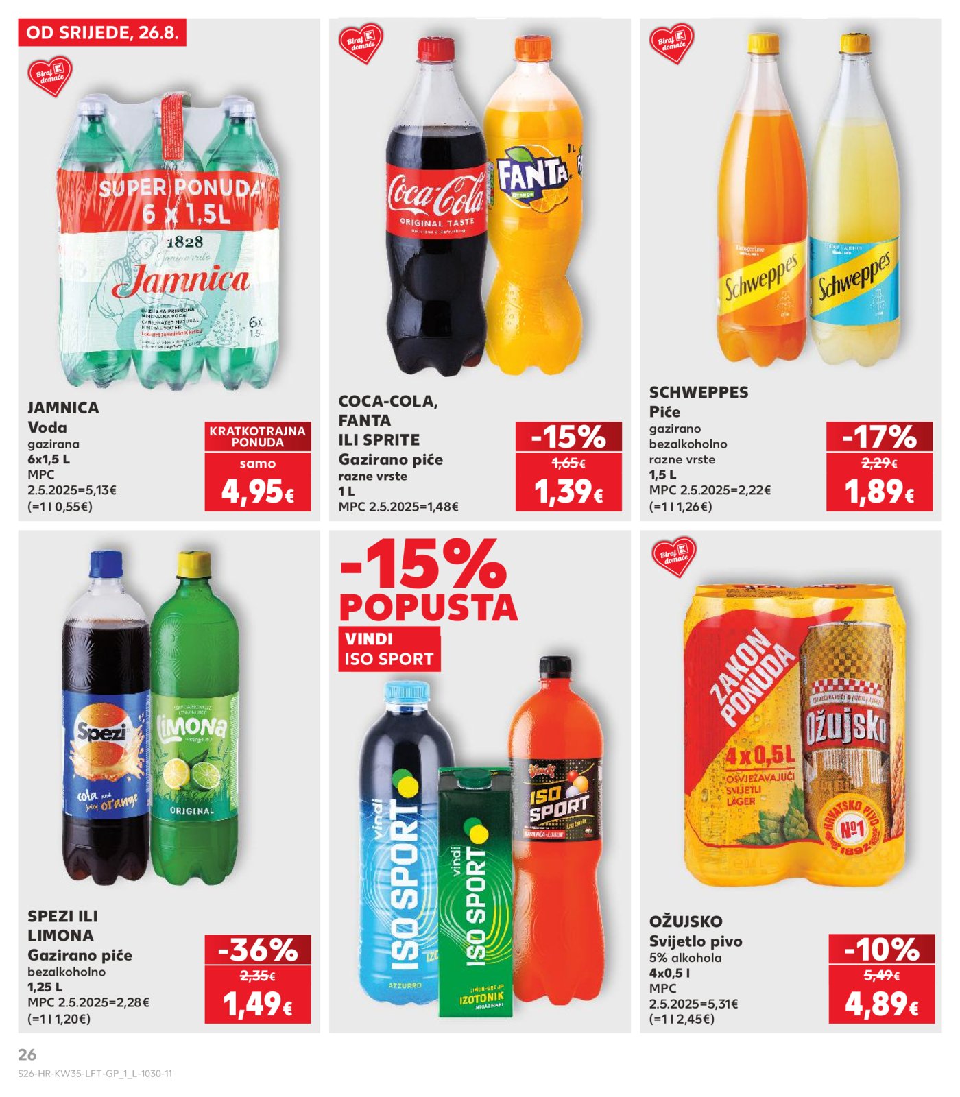 Kaufland katalog Akcija 26.08.-01.09.2026.