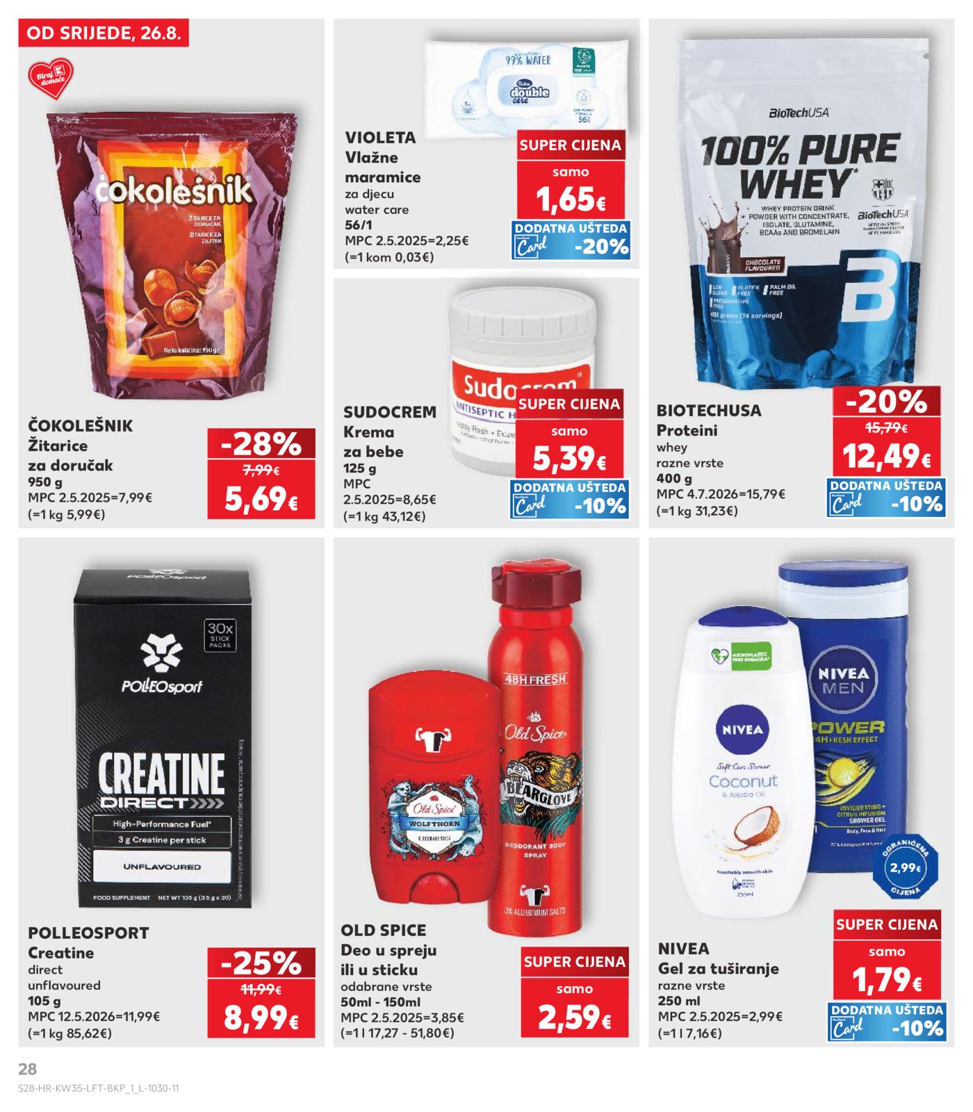 Kaufland katalog Akcija 26.08.-01.09.2026.