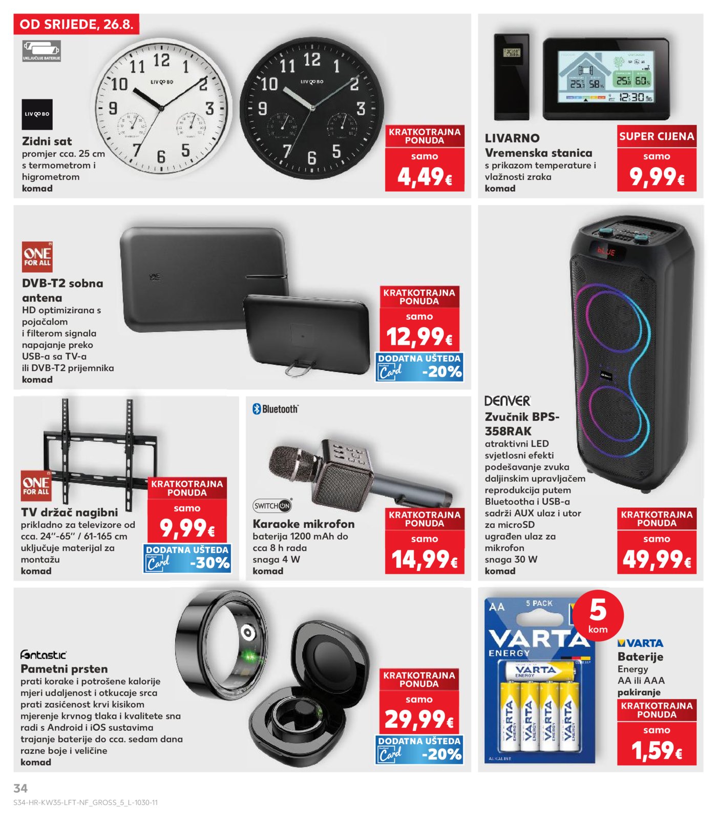 Kaufland katalog Akcija 26.08.-01.09.2026.