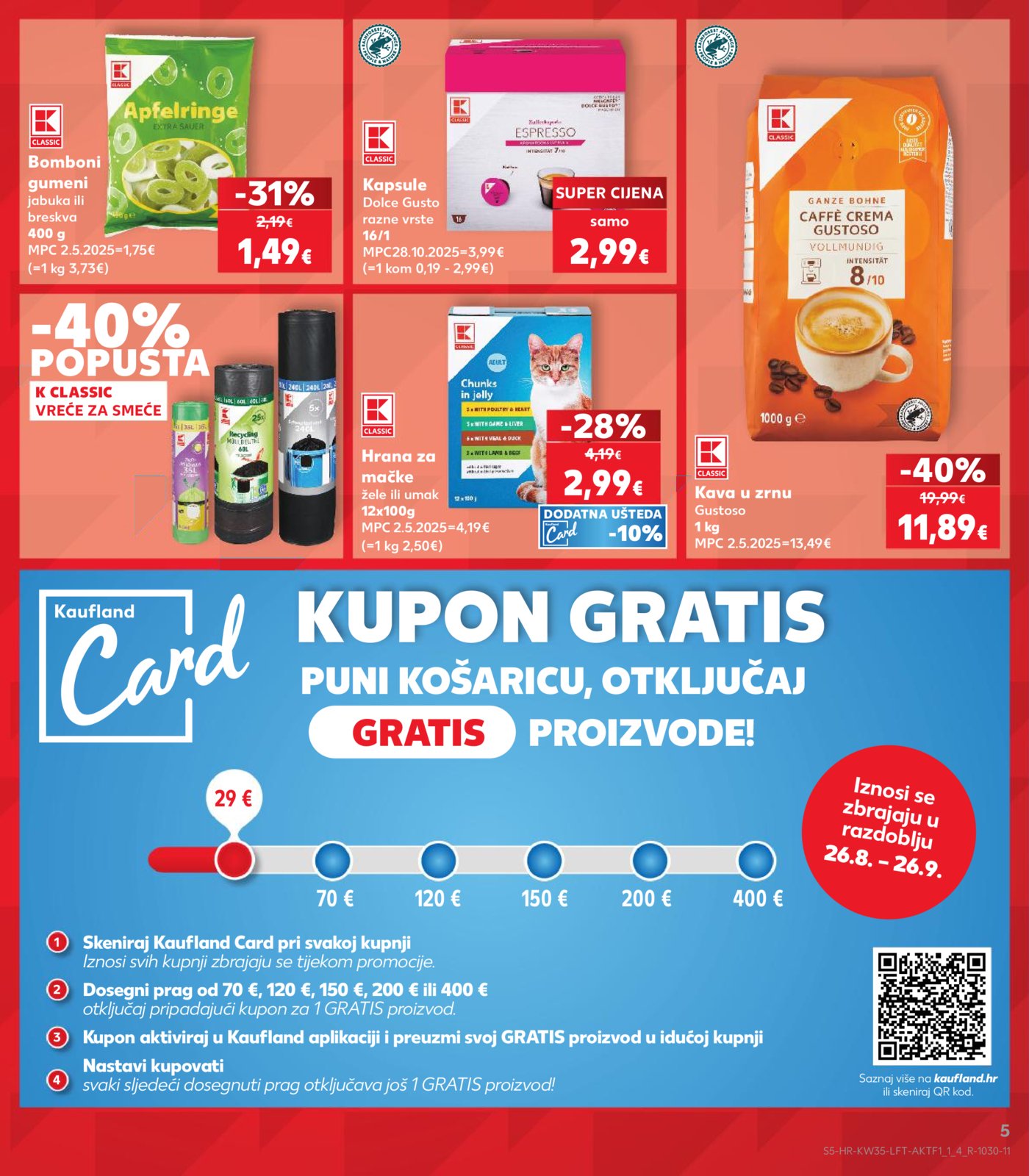 Kaufland katalog Akcija 26.08.-01.09.2026.