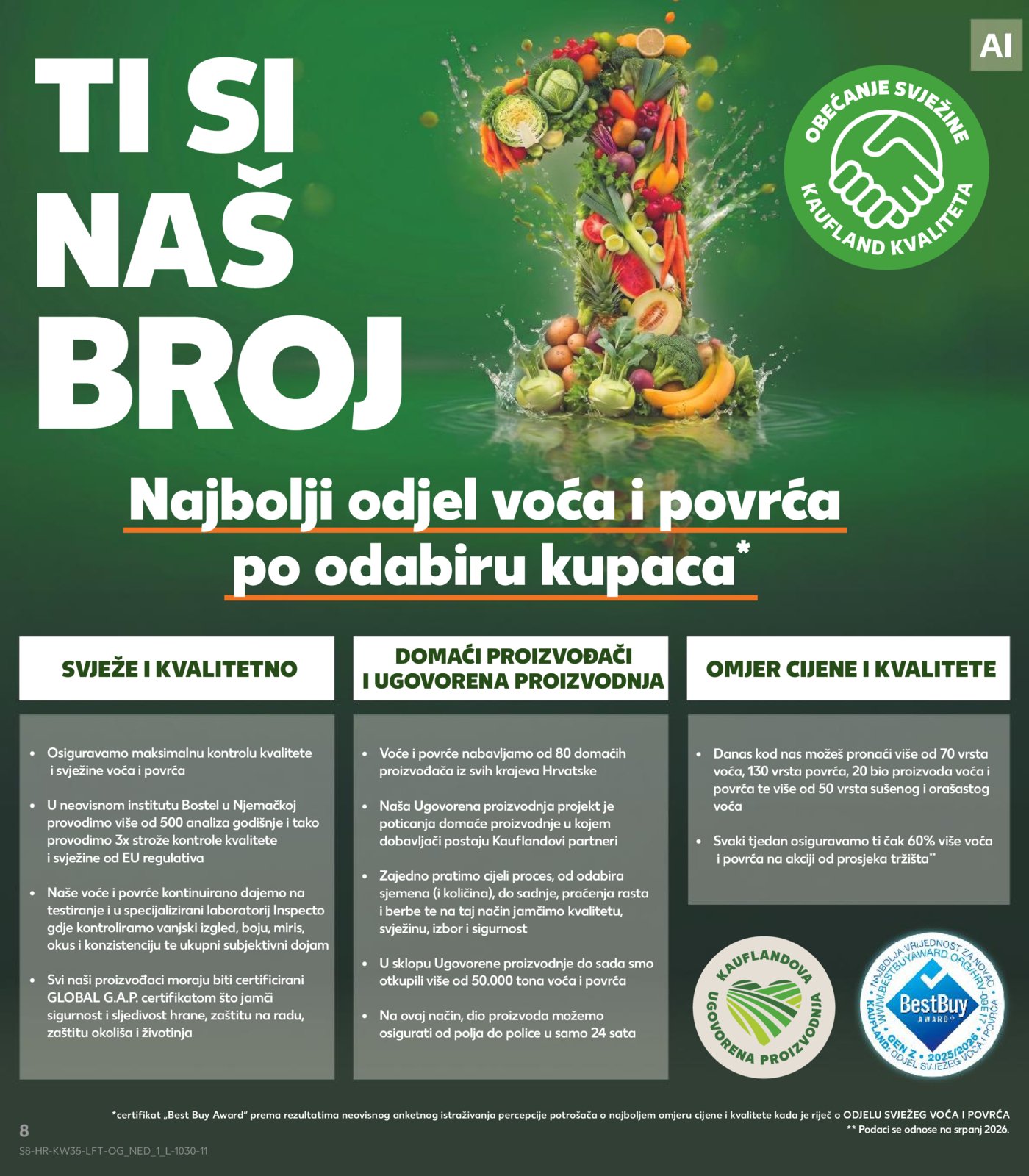 Kaufland katalog Akcija 26.08.-01.09.2026.