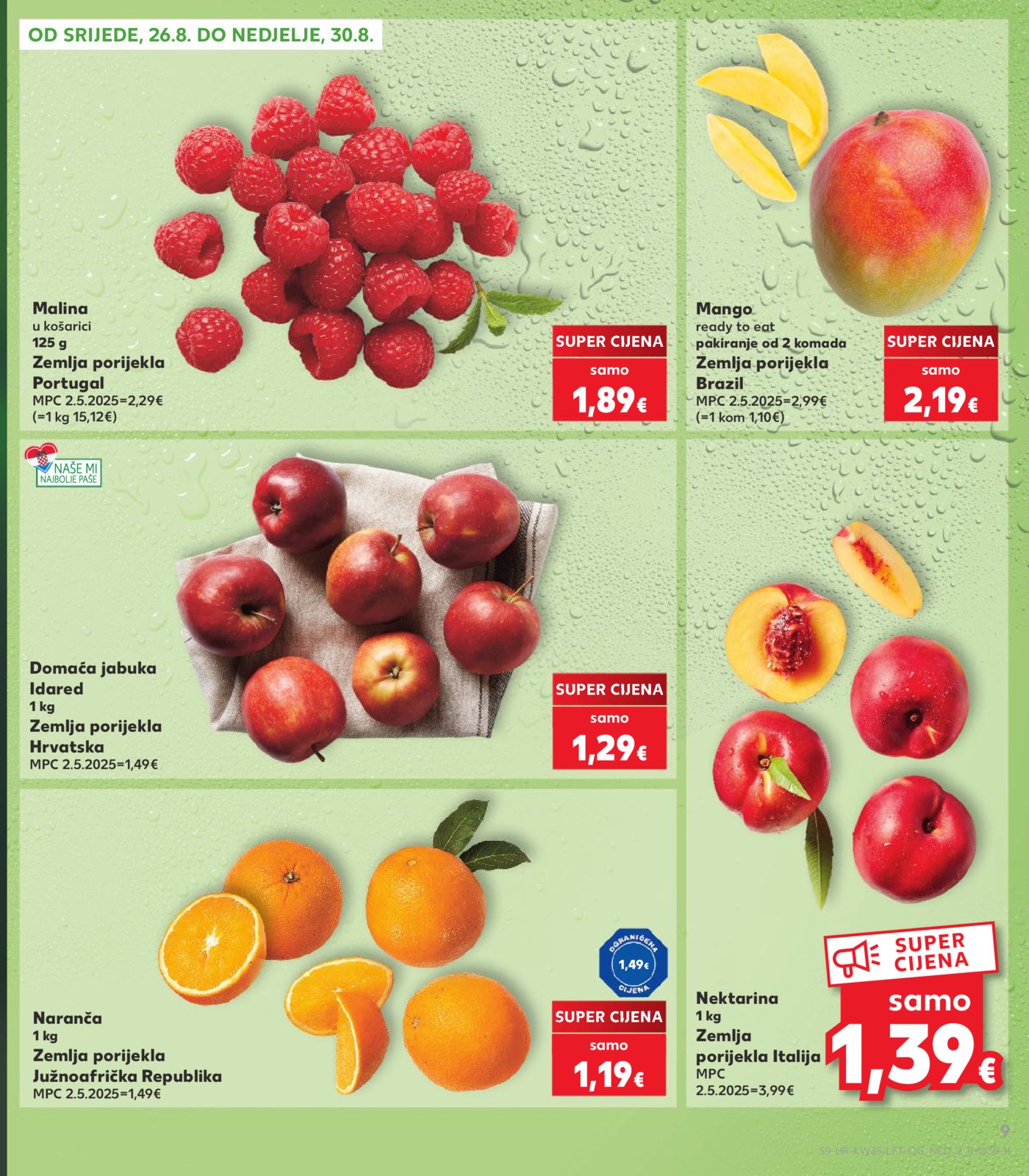 Kaufland katalog Akcija 26.08.-01.09.2026.