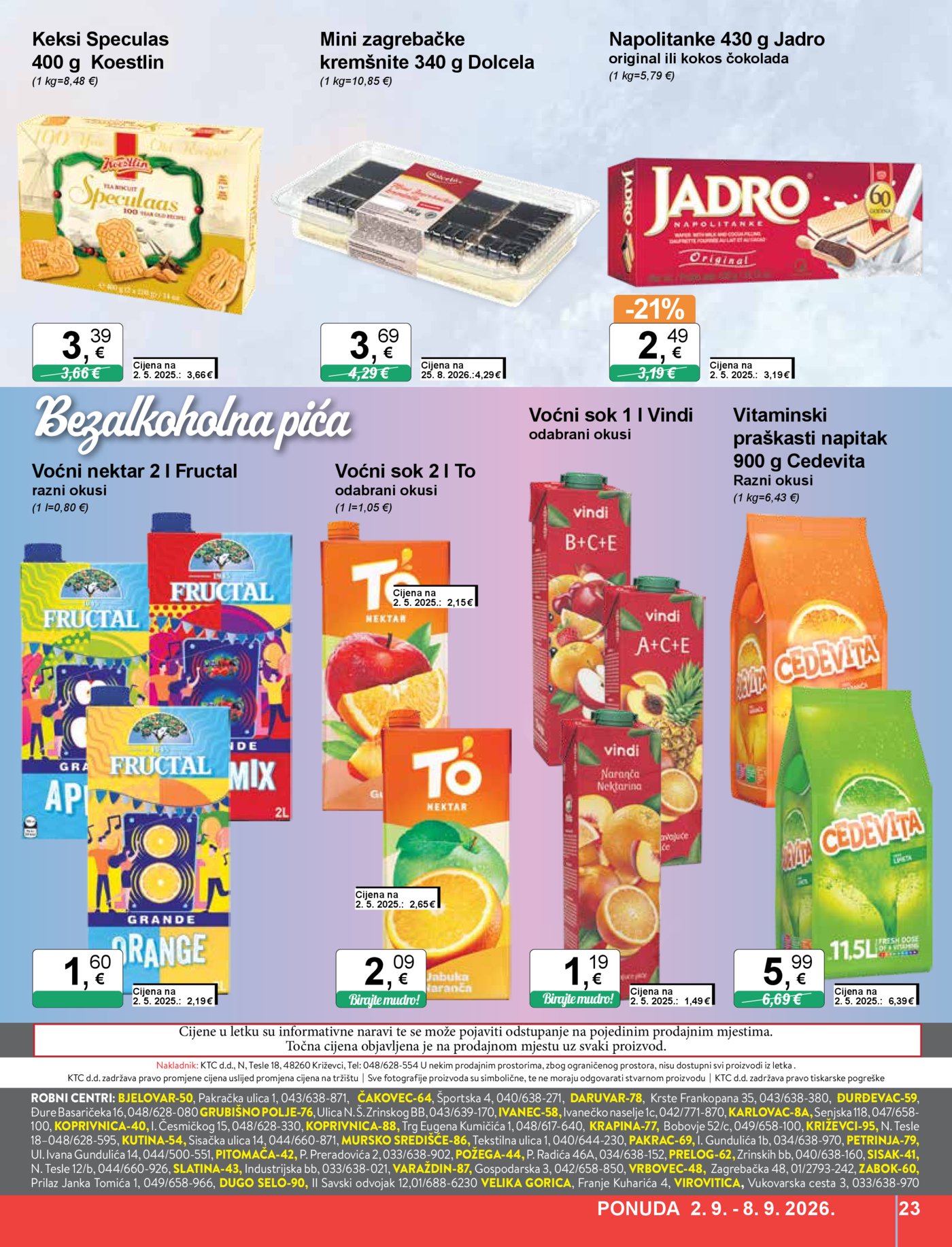 KTC katalog Akcija 02.09.-08.09.2026.
