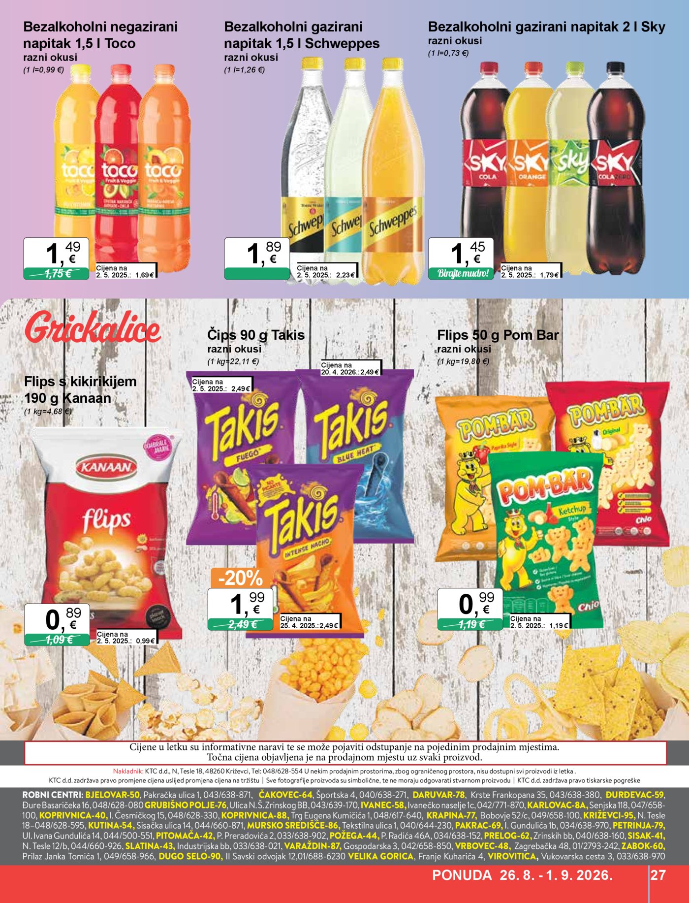 KTC katalog Akcija 26.08.-01.09.2026.
