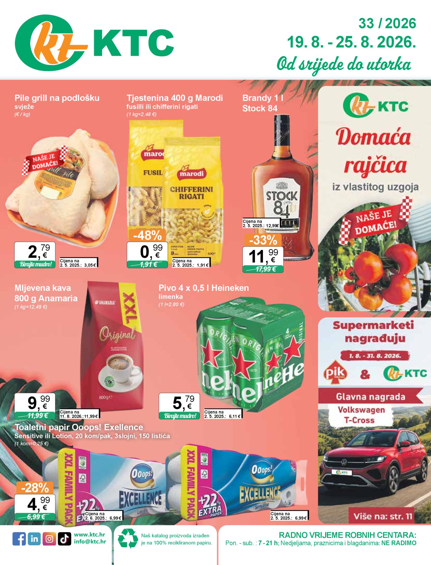 KTC katalog široke potrošnje 19.08.-25.08.2026